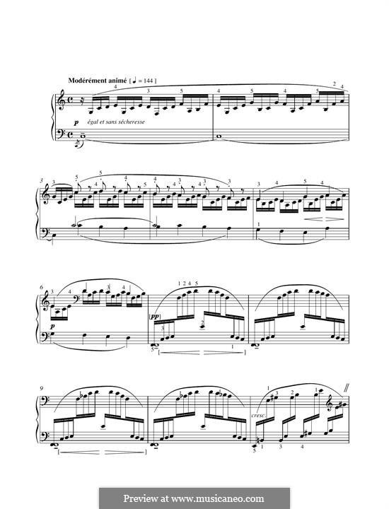 No.1 Doctor Gradus ad Parnassum: Para Piano by Claude Debussy
