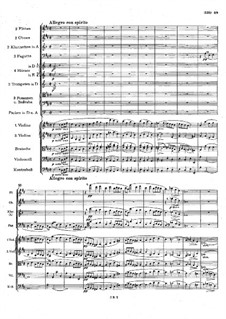 Movement IV: partitura completa by Johannes Brahms