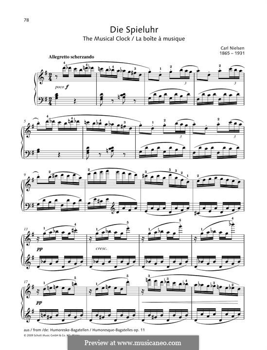 The Musical Clock: The Musical Clock by Carl Nielsen