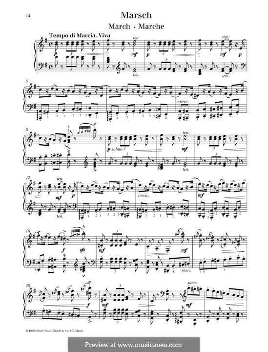 No.2 March: Para Piano by Pyotr Tchaikovsky