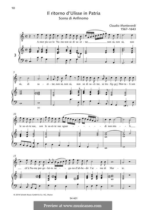 Amor piccolo Nume non sà di saettar: Amor piccolo Nume non sà di saettar by Claudio Monteverdi