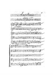 Amadis de Grèce (Amadis of Greece): ato I by André Cardinal Destouches