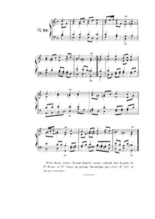 Choix de chorals: Choral No.22 by Johann Sebastian Bach