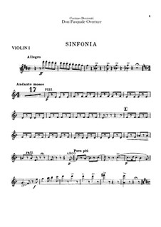 Don Pasquale: abertura - arte violinos by Gaetano Donizetti