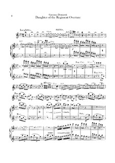 La fille du régiment (The Daughter of the Regiment): abertura - parte flautas by Gaetano Donizetti