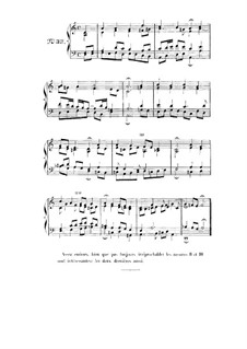 Choix de chorals: Choral No.33 by Johann Sebastian Bach