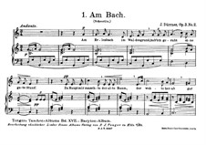 Am Bach, Op.3 No.2: Am Bach by Johannes Dürrner