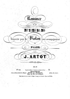 Romance de Field, Op.20: Romance de Field by Alexandre Joseph Artôt