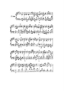 Choix de chorals: Choral No.60 by Johann Sebastian Bach