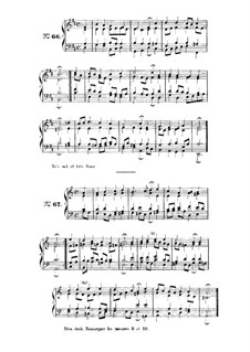 Choix de chorals: Choral No.66 by Johann Sebastian Bach