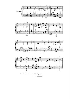 Choix de chorals: Choral No.75 by Johann Sebastian Bach