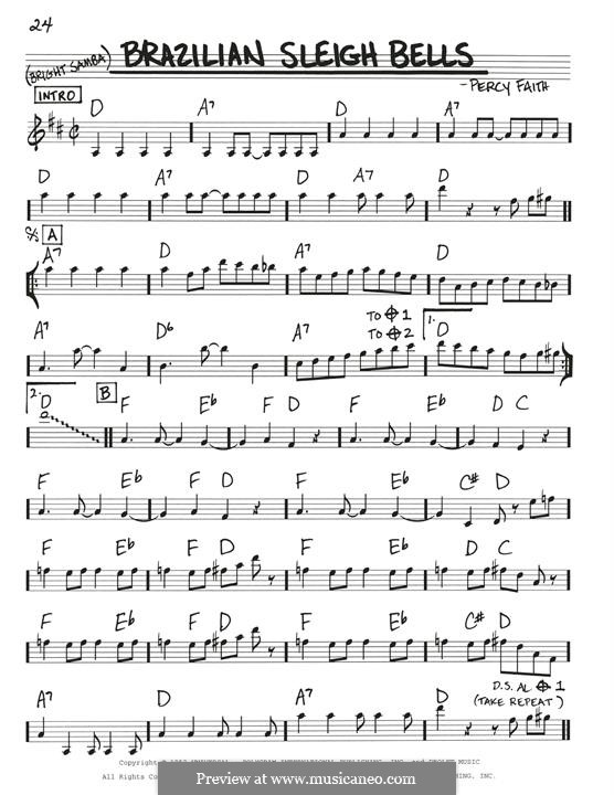 Brazilian Sleigh Bells: melodia by Percy Faith
