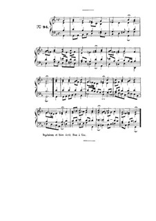 Choix de chorals: Choral No.94 by Johann Sebastian Bach