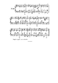 Choix de chorals: Choral No.97 by Johann Sebastian Bach