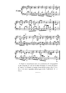 Choix de chorals: Choral No.101 by Johann Sebastian Bach