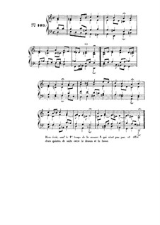 Choix de chorals: Choral No.103 by Johann Sebastian Bach