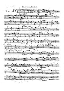 Trio Sonata in F Major, HWV 389 Op.2 No.4: partes by Georg Friedrich Händel
