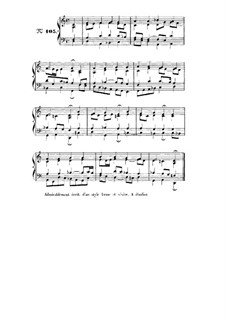Choix de chorals: Choral No.105 by Johann Sebastian Bach