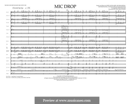 Mic Drop: partitura completa by Dong Hyuk Shin