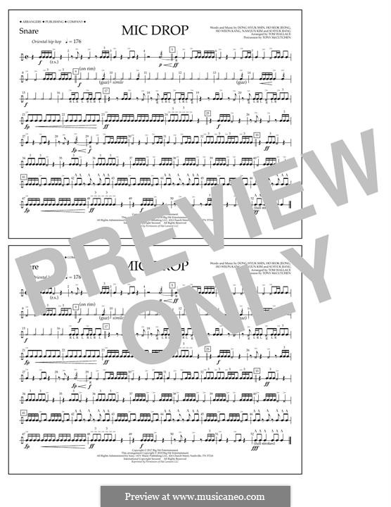 Mic Drop: Snare part by Dong Hyuk Shin