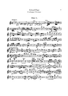 Cockaigne (In London Town), Op.40: parte de oboes by Edward Elgar