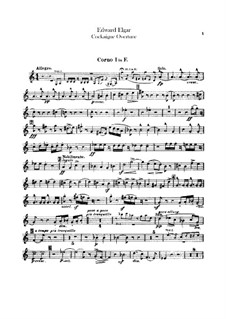 Cockaigne (In London Town), Op.40: parte trompas by Edward Elgar