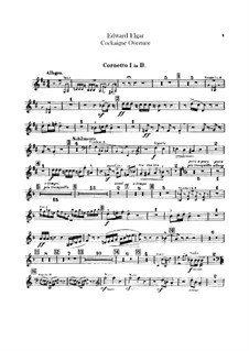 Cockaigne (In London Town), Op.40: Cornets and trumpets parts by Edward Elgar