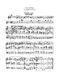 Cockaigne (In London Town), Op.40: Organ part (ad libitum) by Edward Elgar