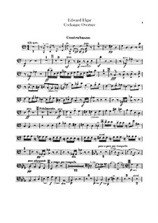Cockaigne (In London Town), Op.40: Parte contrabaixo by Edward Elgar