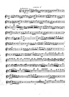 Le calife de Bagdad: Oboe parte I by Adrien Boieldieu