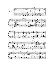 Choix de chorals: Choral No.124 by Johann Sebastian Bach