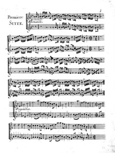Six Suites for Two Flutes, Op.17: Six Suites for Two Flutes by Joseph Bodin de Boismortier