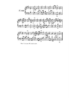 Choix de chorals: Choral No.141 by Johann Sebastian Bach