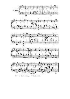 Choix de chorals: Choral No.142 by Johann Sebastian Bach