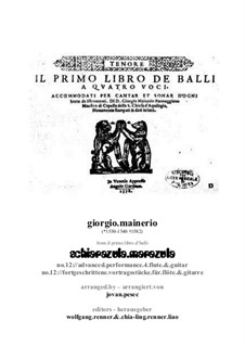 Schiarazula marazula: para flauta e guitarra by Giorgio Mainerio