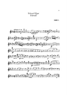 Falstaff. Symphonic Study, Op.68: Oboes e coral ingleses by Edward Elgar