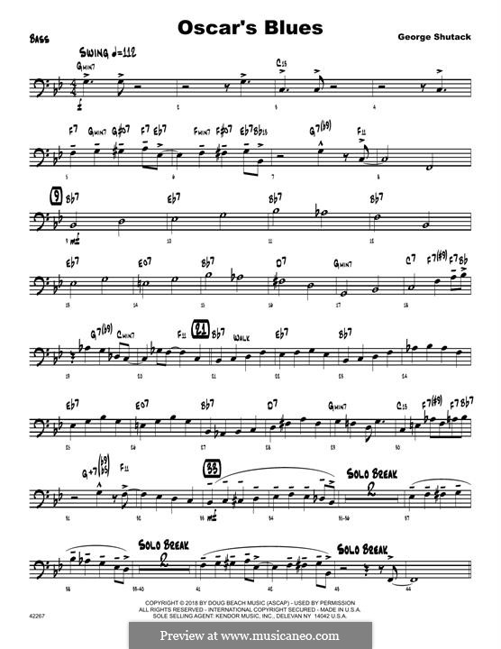Oscar's Blues: parte baixo by George Shutack
