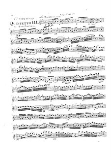 String Quintets, Op.46: Quintet No.6 in E Flat Major, G.364 by Luigi Boccherini