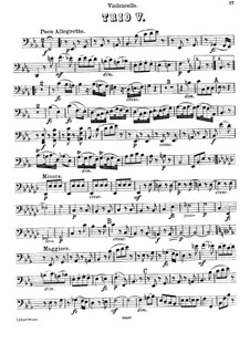 Piano Trio No.45 in E Flat Major, Hob.XV/29: parte violoncelo by Joseph Haydn