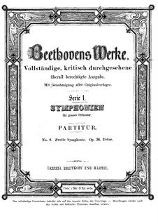 Complete set: partitura completa by Ludwig van Beethoven