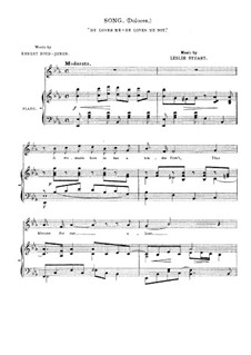 Florodora: No.24 He Loves Me - He Loves Me Not by Leslie Stuart