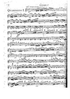 String Quartets, Op.52: Quartet No.2 in D Major, G.233 by Luigi Boccherini