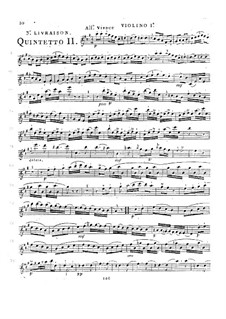 String Quintets, Op.28: Quintet No.2 in A Major, G.308 by Luigi Boccherini