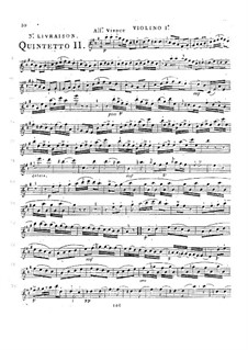 String Quintets, Op.28: Quintet No.2 in A Major, G.308 by Luigi Boccherini