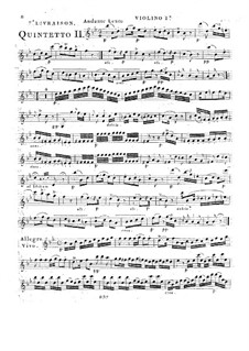 String Quartets, Op.39: Quintet No.1 in B Flat Major, G.337 by Luigi Boccherini