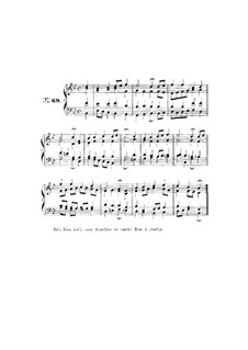 Choix de chorals: Choral No.69 by Johann Sebastian Bach