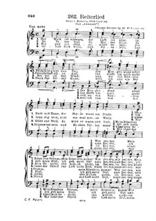 Gesänge für Männerchor, Op.22: Nr.3 Reitelied by Johannes Dürrner