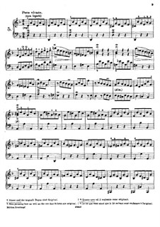 Little Prelude in D Minor, BWV 926: Para Piano by Johann Sebastian Bach