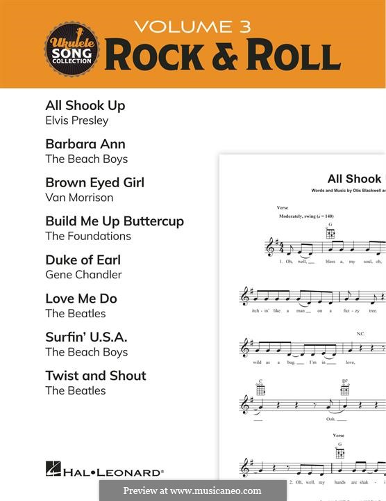 Ukulele Song Collection, Volume 3: Rock & Roll (Various): Ukulele Song Collection, Volume 3: Rock & Roll (Various) by John Lennon, Paul McCartney, Van Morrison, Gus Chandler