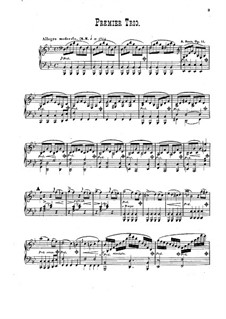 Piano Trio No.1 in B Flat Major, Op.11: Partes by Alexander Fesca